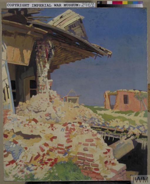 William Orpen - Combles 1917